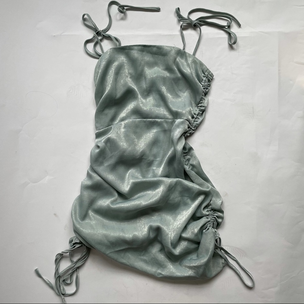 blue nasty gal dress